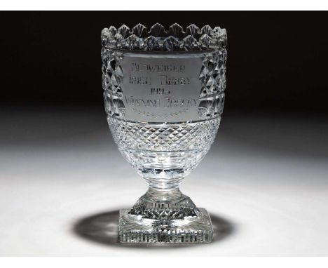 The winning jockey’s trophy presented to Pat Eddery for the victory on Commander In Chief in the 1993 Irish Derby at The Curr