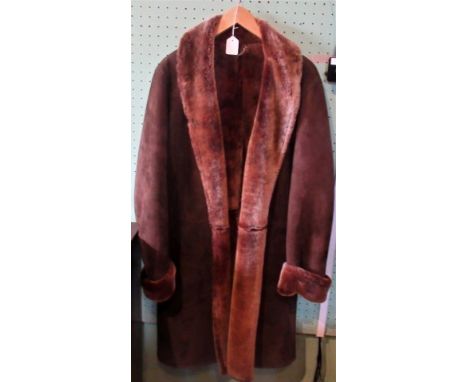 A lady's Shearling Kingshill coat.