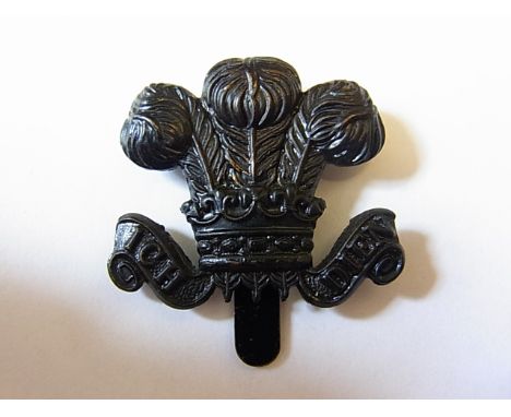 7th Battalion, The Welsh Regiment (Cyclist Battalion), (Blackened Brass, slider) K&K: 1865