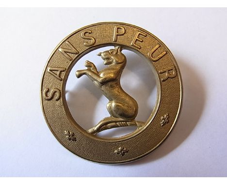 Seaforth Highlanders (Ross-shire Buffs, The Duke of Albany's)  The Sutherland and Caithness Highland Battalion (White-Metal, 