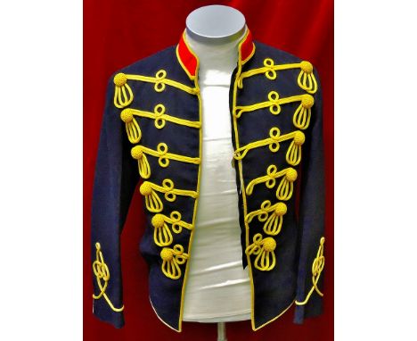 Light Cavalry Band Ceremonial Tunic 1980's - 90's. Headbands man
