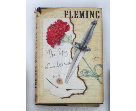 A first edition 1962 copy of 'The Spy who loved me' by Ian Fleming, published by Jonathan Cape, in good condition with the bo