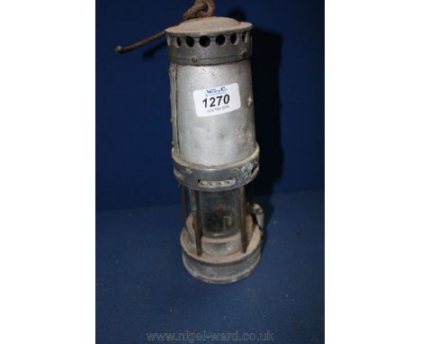 A Miner's Lamp  