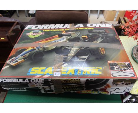 A Scalextric Formula 1 Silverstone Racing set