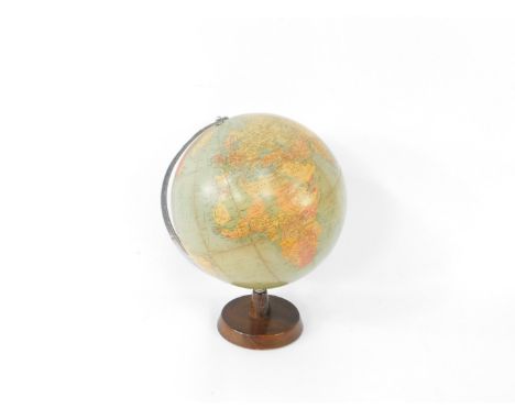 A Philips' Challenge Globe, scale 1:37, 500,000, diameter 30.5 inches, printed and manufactured circa 1960 for the London Geo