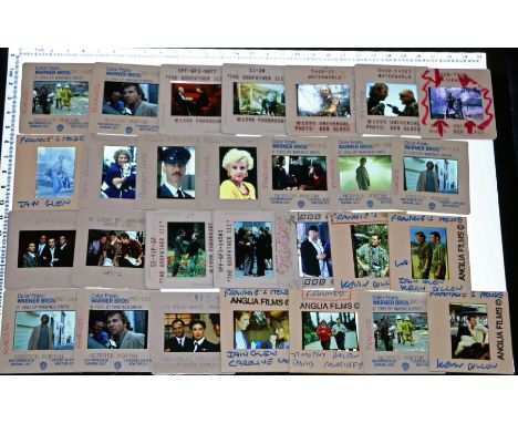 Press release negatives for mixerd films, to include "Goodfellows", "Godzilla",&nbsp; "Waterworld", "the Godfather III", "Mer