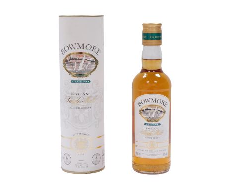 A Bowmore Islay Legend Single Malt Scotch Whiskey, 350ml bottle, in presentation box. 