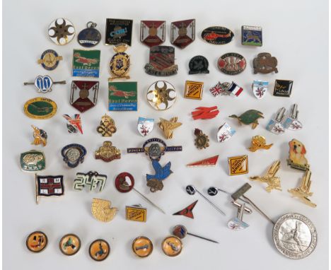 A collection of enamel badges to include, Women's League Health and beauty, four Guinness buttons,  together with approximate
