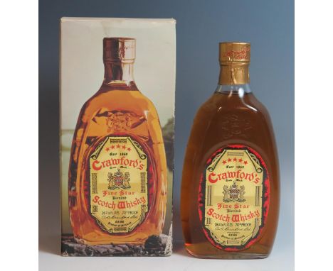 Crawford's Five Star Scotch Whisky, boxed 