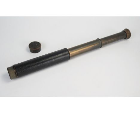 Three Drawer Telescope _ "HAWK 18x B.C.&amp; Co. Ltd., 33.5cm extended 