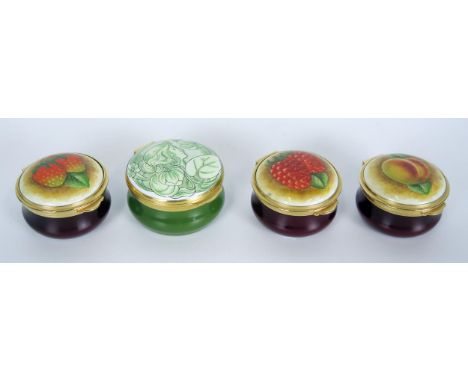 Four modern enamel pots: Crumbles and Co, (4). 
