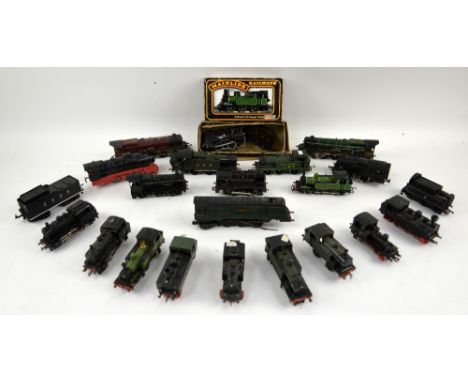 A quantity of locomotives including Hornby, Tri-ang and Palitoy, various gauges. (qty)Provenance: Single owner stock collecti
