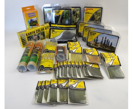 A group of Woodland Scenics kits and accessories, boxed as new. (qty)Provenance: Single owner stock collection of Robert Dart
