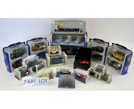 A collection of boxed Matchbox Models of Yesteryear, Lledo and Oxford models. (qty)Provenance: Single owner stock collection 