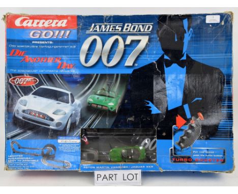 Two boxed Carrera Go James Bond 007 sets; Die Another Day and Casino Royale, completeness unchecked. (2)Provenance: Single ow
