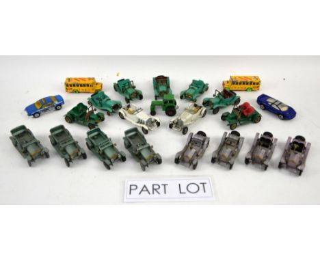 A quantity of predominantly Lesney and Matchbox diecast models. (qty)Provenance: Single owner stock collection of Robert Dart