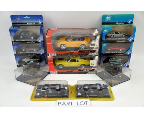 A quantity of boxed diecast models to include Minichamps, Motor Max and Solido. (qty)Provenance: Single owner stock collectio