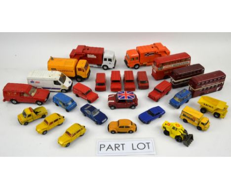 A quantity of Corgi diecast cars and commercial vehicles. (qty)Provenance: Single owner stock collection of Robert Dartnell a