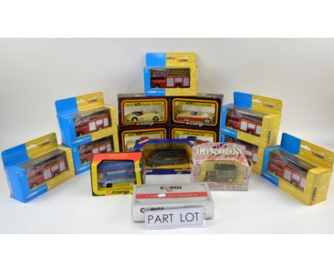 A quantity of predominantly Corgi diecast vehicles. (qty)Provenance: Single owner stock collection of Robert Dartnell and Mrs