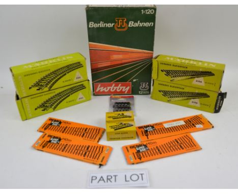 A Berliner Bahnen TT hobby 12mm 1:120 scale set, a Rokal AC locomotive set and a quantity of predominantly Marklin track and 