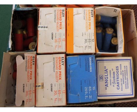 Approx 198 various 12 bore cartridges with approx 63 16 bore cartridges, this item can only be purchased by someone with a cu
