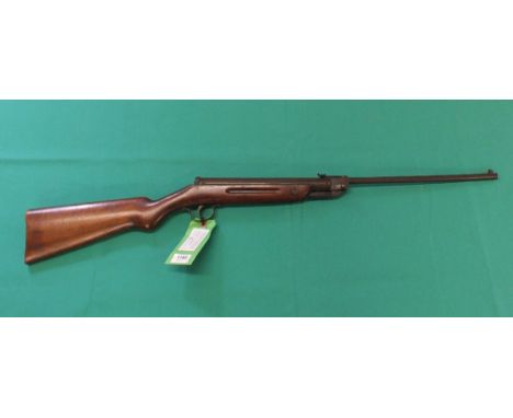 A Haenel model 1 D.R.P air rifle