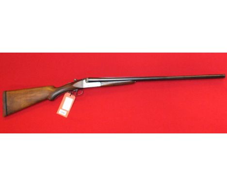A Spanish 12 bore S/S shotgun with approx 29 1/2" barrels, S/No.32930, this item can only be purchased by someone with a curr