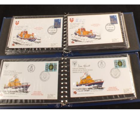 A large quantity of RNLI first day covers (two boxes)