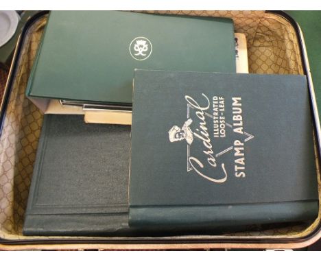 A collection of GB stamps etc plus first day covers in albums