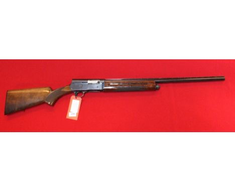 A Browning 12 bore semi-auto (three shot) shotgun, in overall good condition, S/No. 14808, this item can only be purchased by