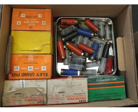 Approx 170 mixed 12 bore cartridges, this item can only be purchased by someone with a current valid shotgun certificate or a