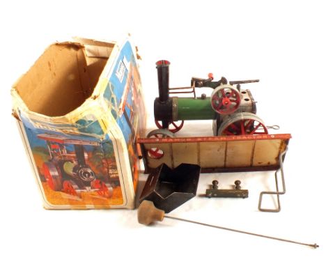 A Mamod steam tractor