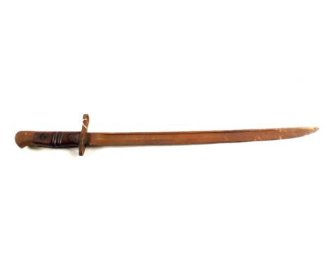 A Remington 1913 bayonet (no scabbard)