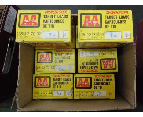 Approx 200 Winchester trap 100 12 bore cartridges (7 1/2) load, this item can only be purchased by someone with a current val