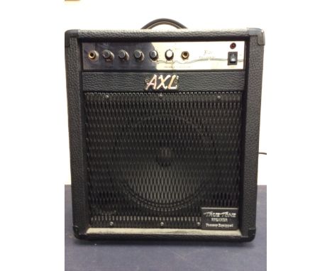 AXL B20 bass amp, true tone speaker.