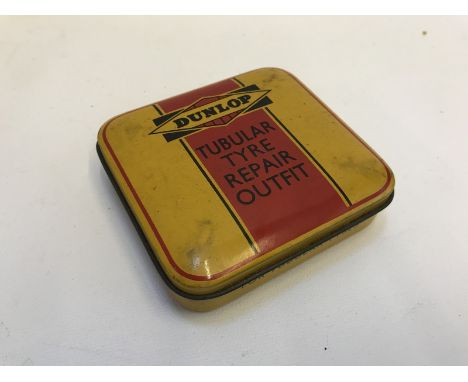 A Dunlop tubular tyre repair outfit, appears complete, possibly new old stock. 