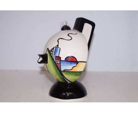 Lorna Bailey Deco House Teapot