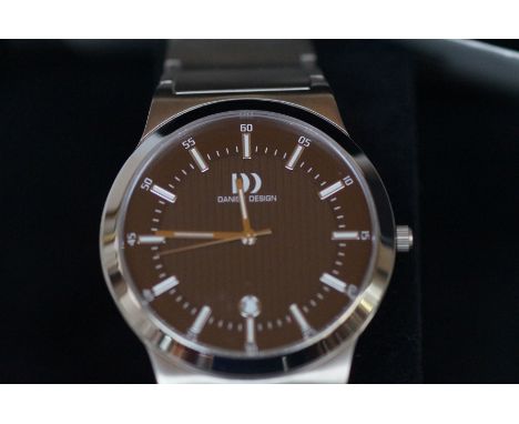 Gents Danish Design titanium wristwatch, as new
