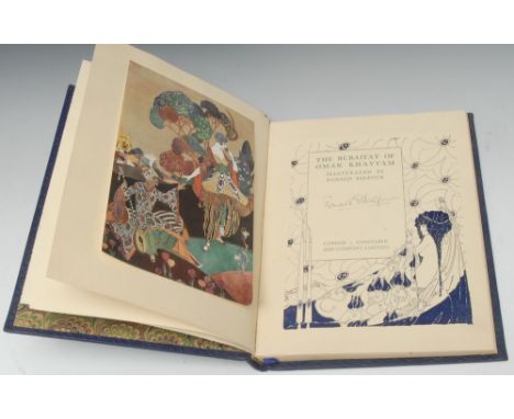 Binding, The Rubaiyat of Omar Khayyam, Illustrated by Ronald Balfour, signed by the illustrator, second edition, London: Cons