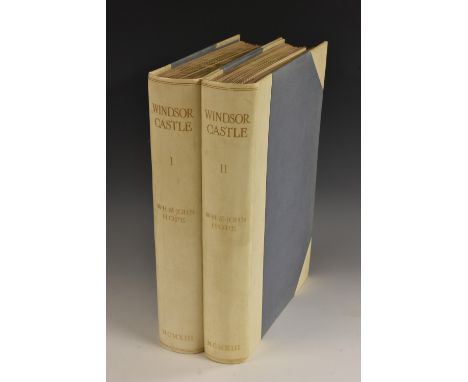Royal Interest - St. John Hope (W.H.), Windsor Castle, An Architectural History, numbered limited edition 234/1500, two volum