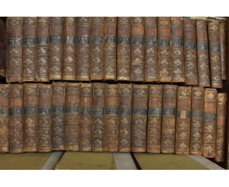 Rollin [Abbé Charles]: Histoire Romaine [...], sixteen-volume set, Amsterdam: Chez J. Wetstein, 1742-1749, title printed in r