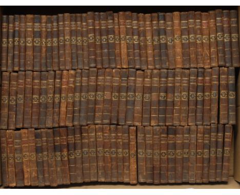 Bell's Edition, The Poets of Great Britain, Complete from Chaucer to Churchill, eighty volumes, comprising: Alex. Pope, volum