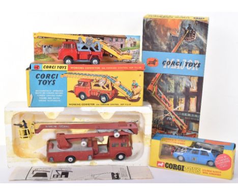 Three Boxed Corgi Toys, 302 Hillman Hunter with Kangaroo ‘London to Sidney Marathon winner’ golden Jacks, transfers applied, 