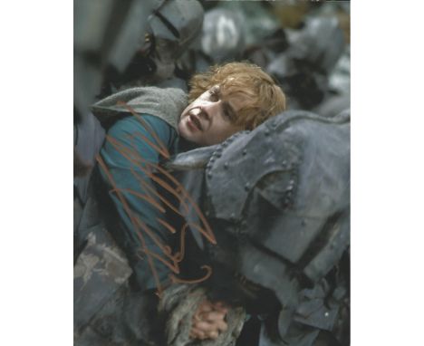 Billy Boyd Lord Of The Rings hand signed 10"x8" photo. This beautiful hand-signed photo depicts Billy Boyd as Pippin in the L