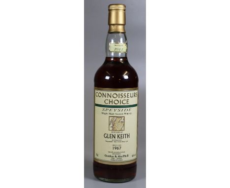 Gordon & MacPhail Connoisseurs Choice Speyside single malt Scotch whisky, distilled at Glenkeith distillery 1967, bottled 200