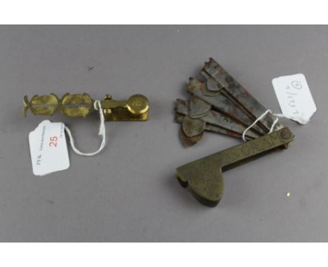 19th Century fleam and sovereign scales