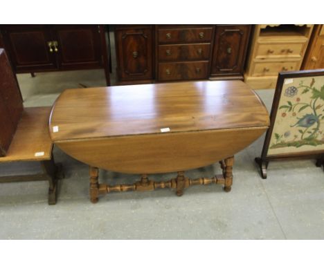 Ercol style drop leaf coffee table