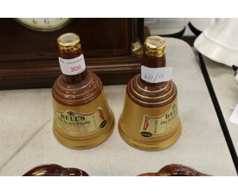 Two Wade Scotch whisky decanters