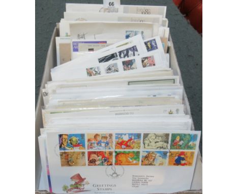 Great Britain collection of First Day covers in box. 1960's to 1990's period. (B.P. 21% + VAT)