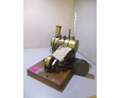 A stationary steam engine by Mersey Model Co Ltd, Coopers Buildings 